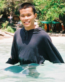 Cotton Hooded Swim Shirt